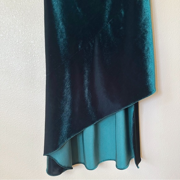 Amanda Uprichard Green Velvet Ansonia Dress - Picture 6 of 9